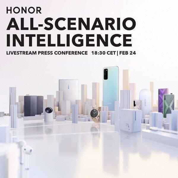 Honor проведёт анонсы новых гаджетов 24 февраля 3 eq