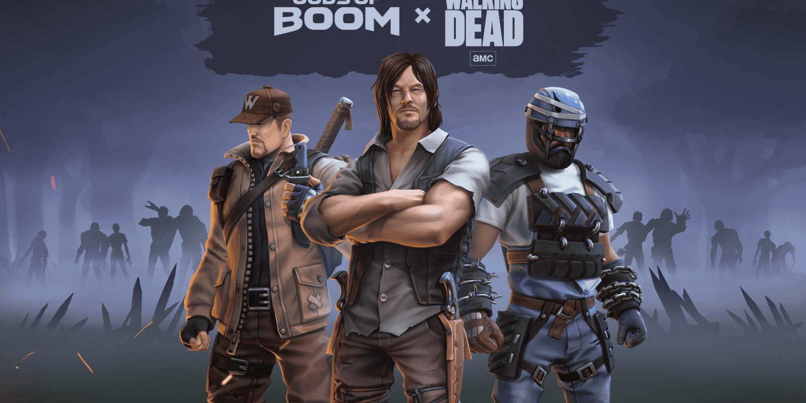 В Gods of Boom будут Ходячие мертвецы 1 gods of boom i the walking dead