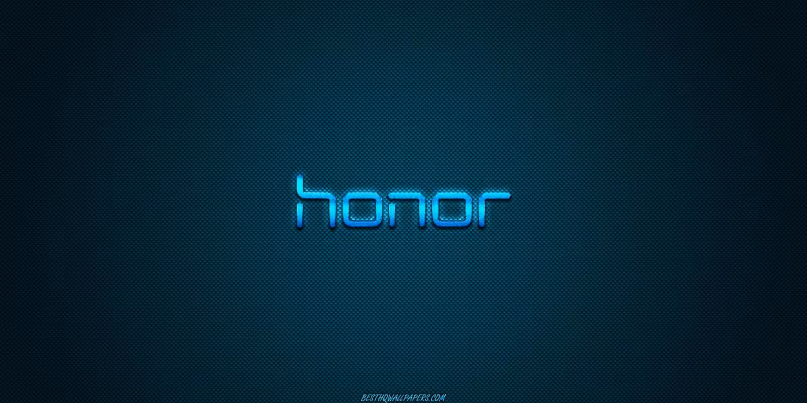 Honor проведёт анонсы новых гаджетов 24 февраля 2 honor logo blue shiny logo honor metal emblem wallpaper for honor smartphones blue carbon fiber texture scaled 1