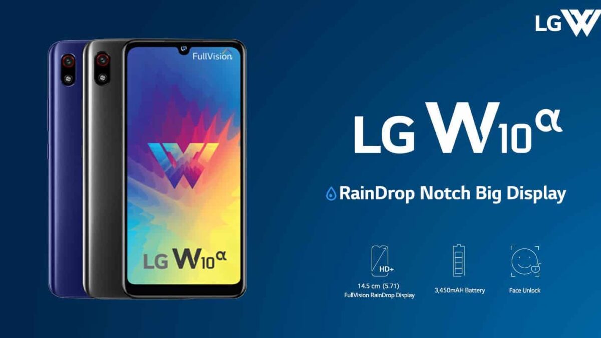 lg w10 alpha