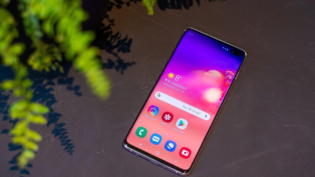 samsung galaxy s10 sign