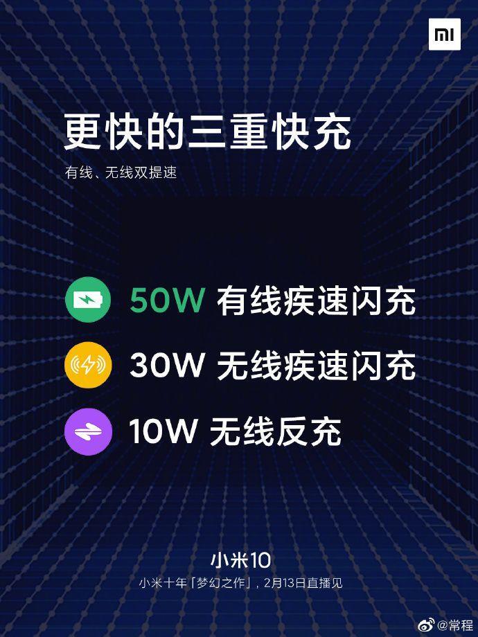 xiaomi mi 10 charging