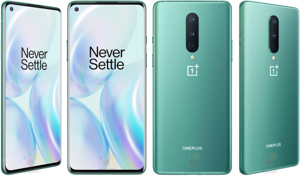 В сеть слили изображения OnePlus 8 во всех расцветках 6 04