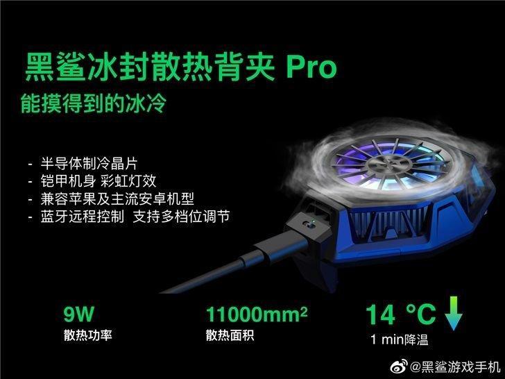 Компания Black Shark представила три игровых аксессуара для смартфонов Black Shark 3 и 3 Pro 7 blackshark clip fan 3