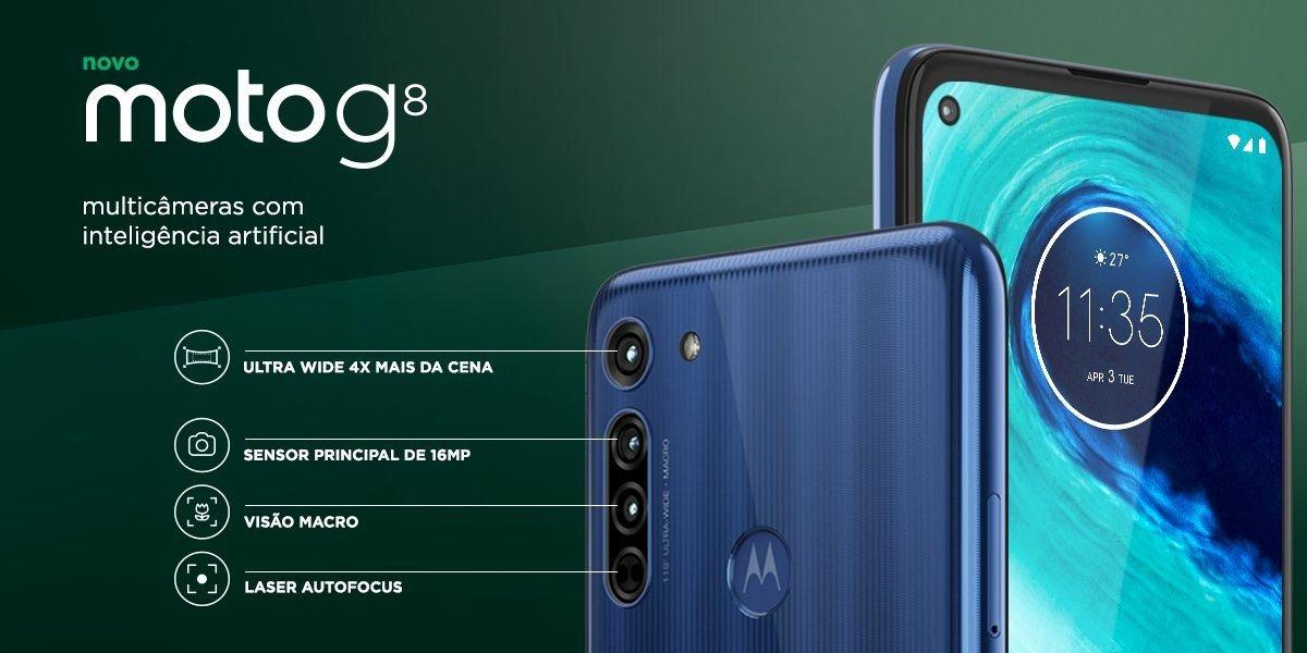 Motorola представила смартфон Moto G8 6 Мото G8 камеры