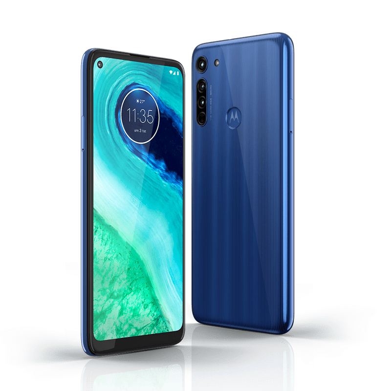 Motorola представила смартфон Moto G8 7 Moto G8 Neon Blue