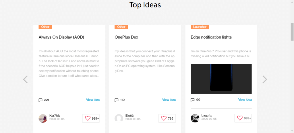 Устройства OnePlus получат функцию Always-on Display 4 oneplus top ideas aod 1024x466 1