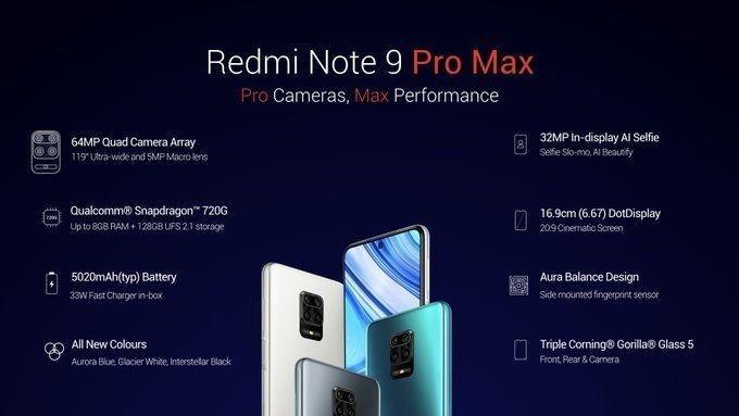 Redmi официально представила смартфоны Note 9 Pro и Note 9 Pro Max 7 redmi note 9 pro
