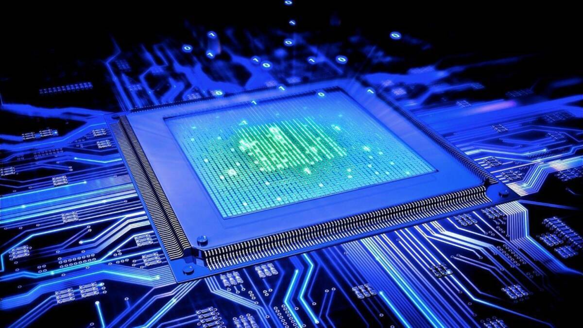 ЦПУ Intel Tiger Lake на материнской плате с графическим дисплеем