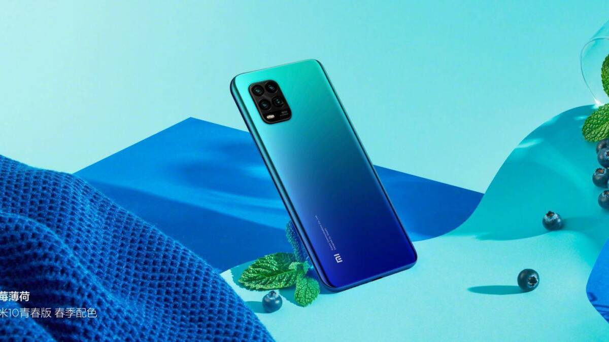 Смартфон Xiaomi Mi 10 Youth 5G с задней камерой