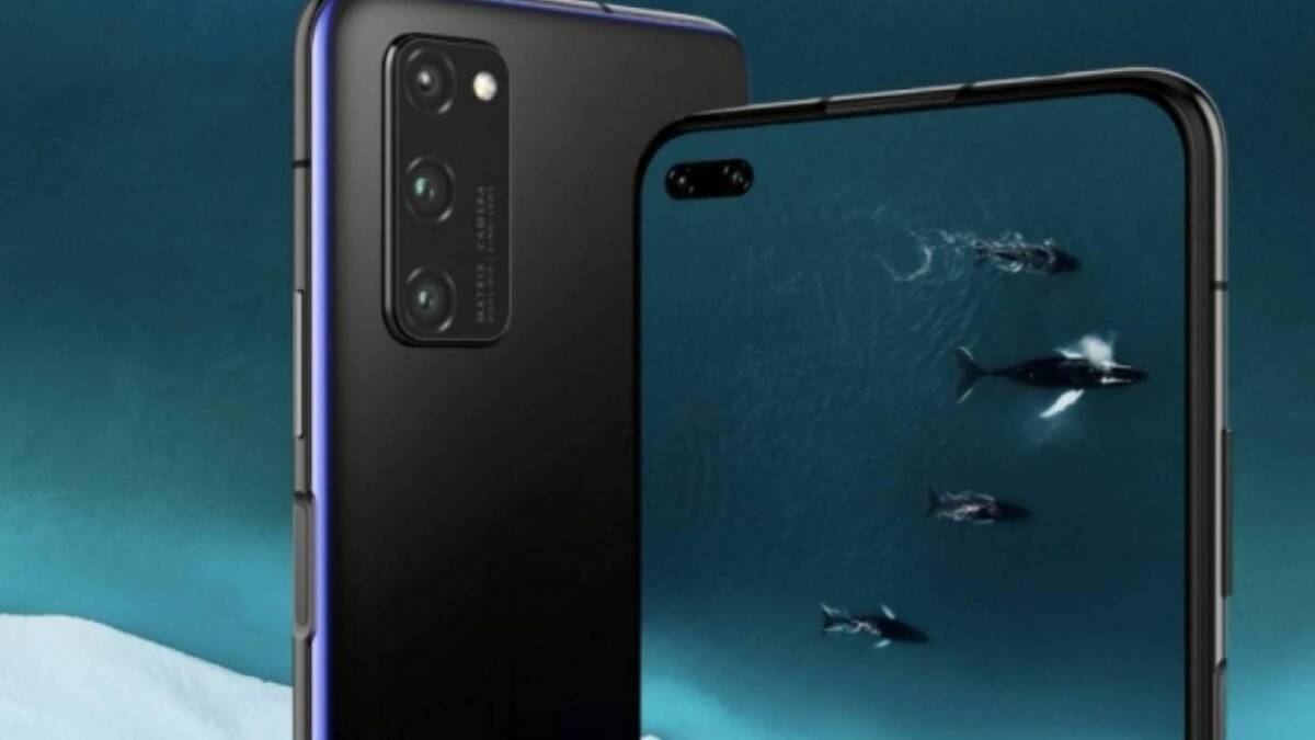 Смартфон Honor 30 с четырьмя камерами и дисплеем