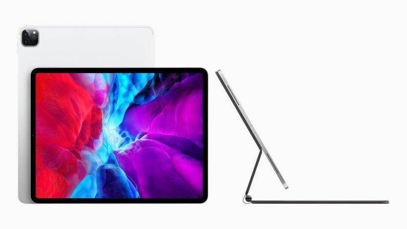 iPhone 12 будет очень похож на iPad Pro 4 Серый iPad Pro с дисплеем и тыловой камерой
