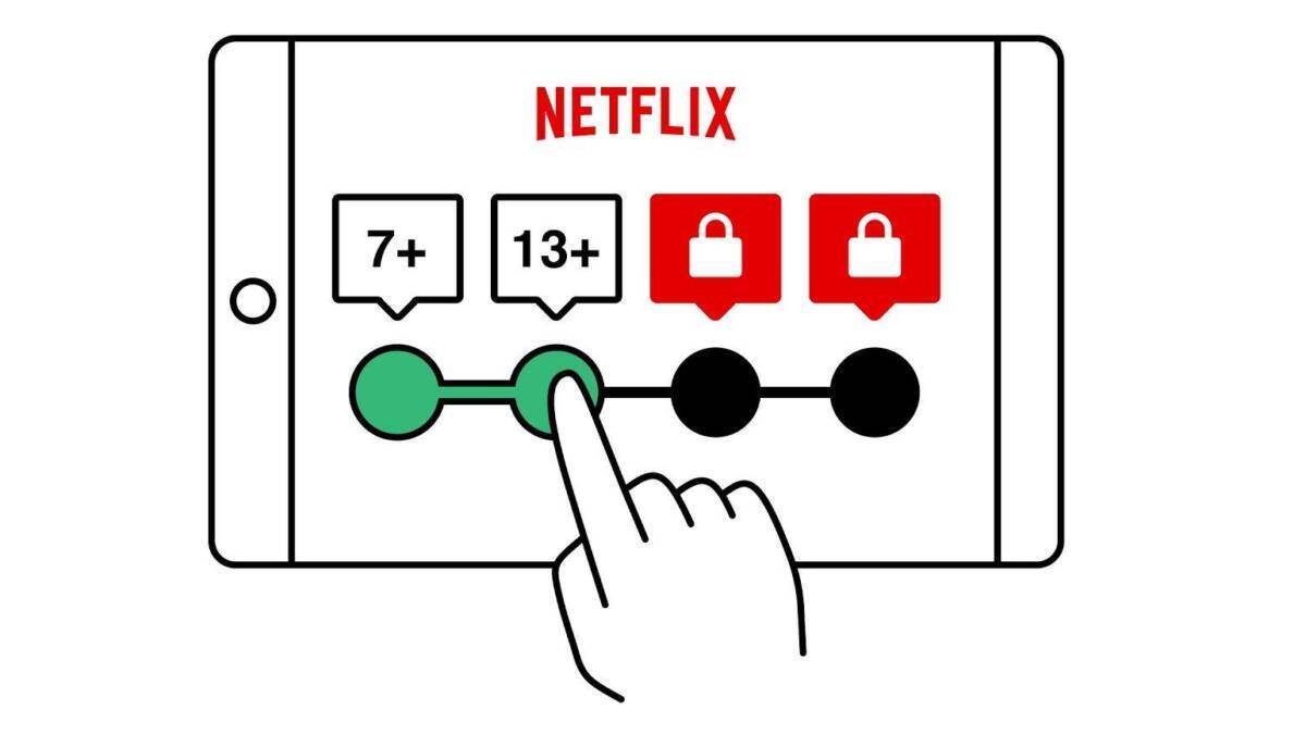 Netflix обновил функцию родительского контроля 5 Экран планшета с интерфейсом Netflix и функциями родительского контроля