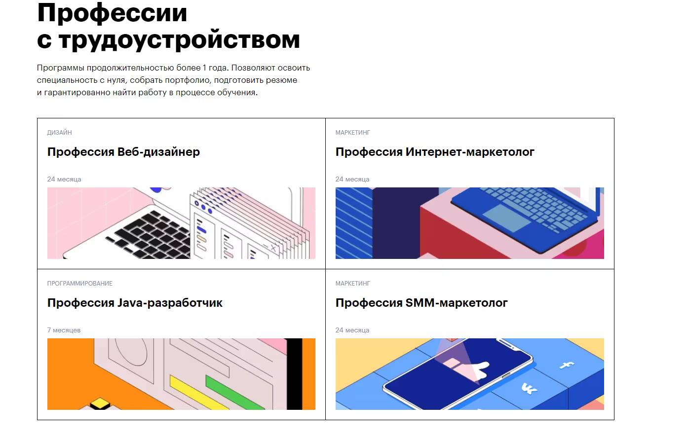 Графика и интерфейс на изображении на тему профессий с трудоустройством