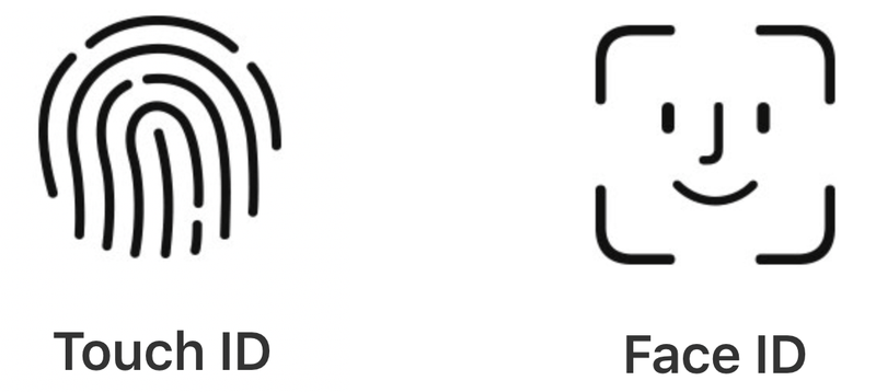 iPhone SE и iPhone XR: сравнение возможностей 8 face id vs touch id icons