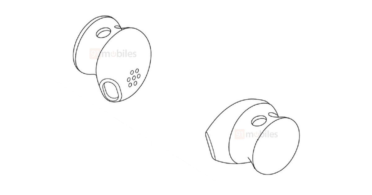 Google Pixel Buds 3 появился в списке патентов 5 google pixel buds 3 design cnipa watermarked