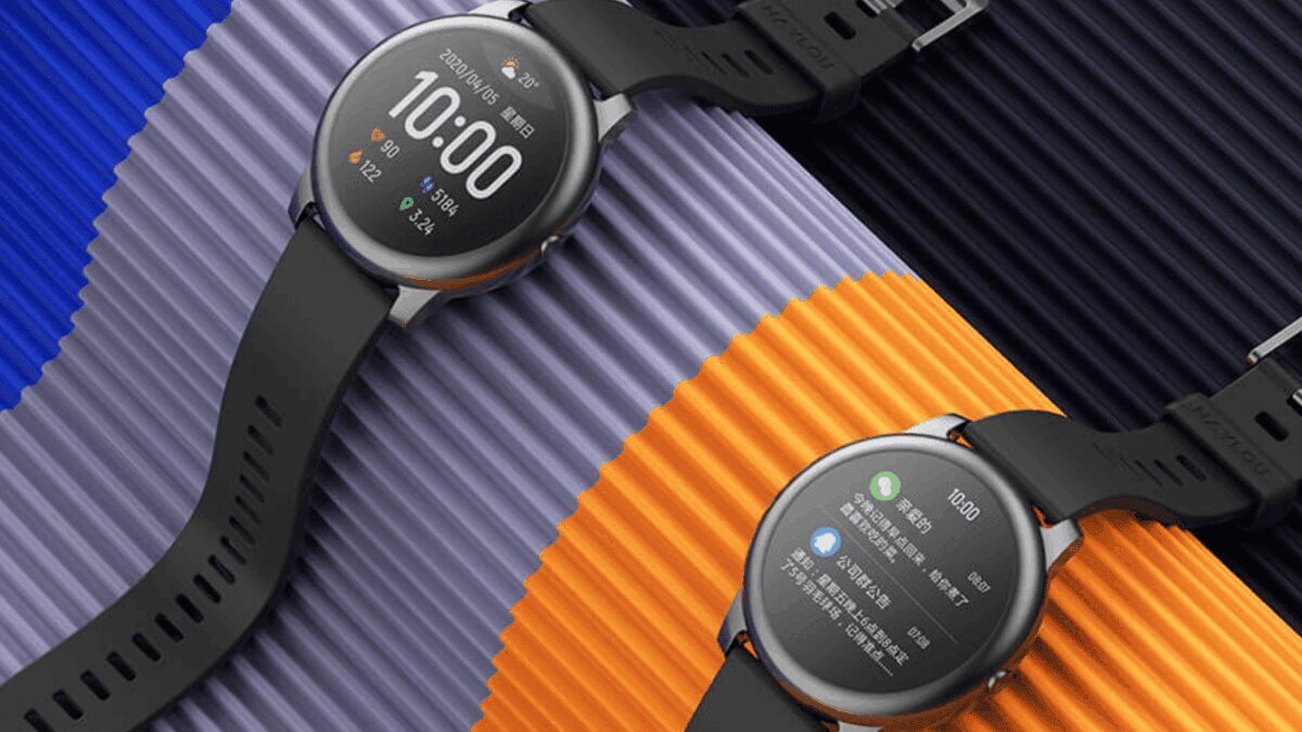 Умные часы Haylou Solar Smart Watch с дисплеем и ремешком