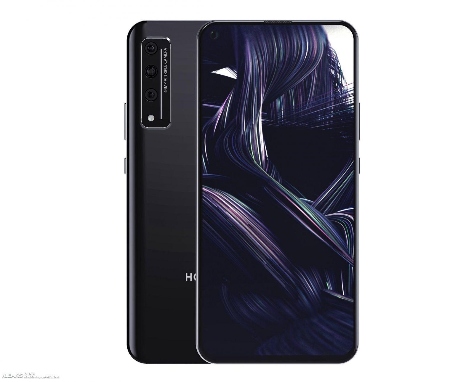 В интернете появился рендеринг телефона Honor 10X Pro 4 honor