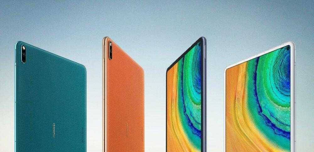 Планшеты Huawei MatePad с яркими дисплеями и задней крышкой
