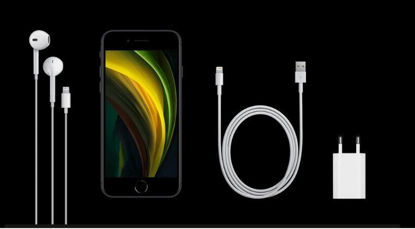 Подробности о новом iPhone SE второго поколения были раскрыты China Telecom 5 На изображении показаны комплектующие для OnePlus 8 и 8 Pro на черном фоне