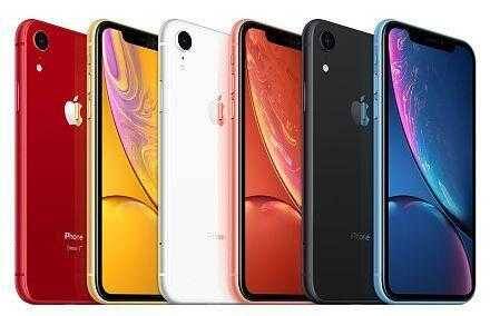 iPhone SE и iPhone XR: сравнение возможностей 9 Многоцветные смартфоны с разными цветами задней панели