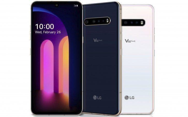 Смартфон LG с тремя задними камерами