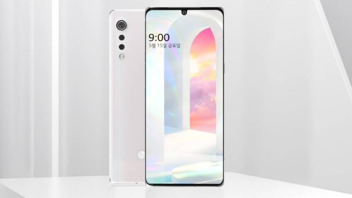 Смартфон LG Velvet с большим дисплеем и тремя камерами сзади