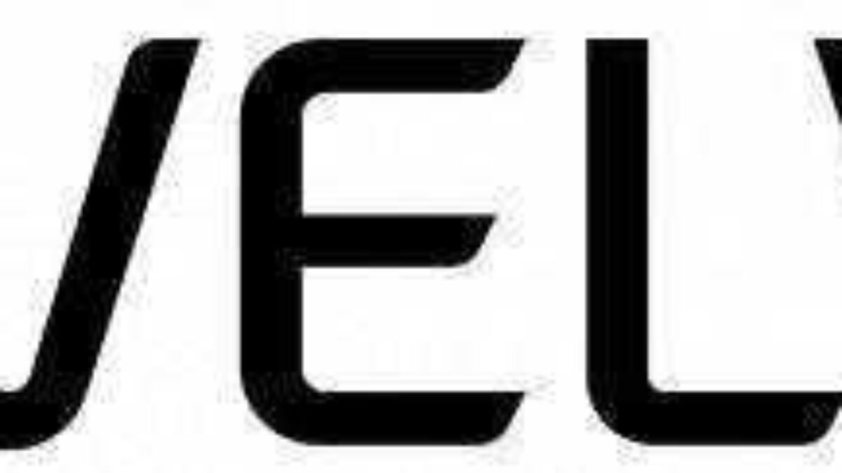 Логотип LG Velvet на белом фоне крупным планом