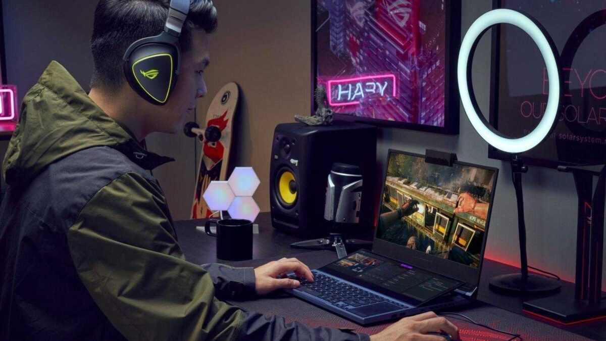 Asus представила игровой ноутбук Asus ROG Zephyrus Duo 15 с двумя экранами 5 rog zephyrus duo 15 gx550 scenario photo 04