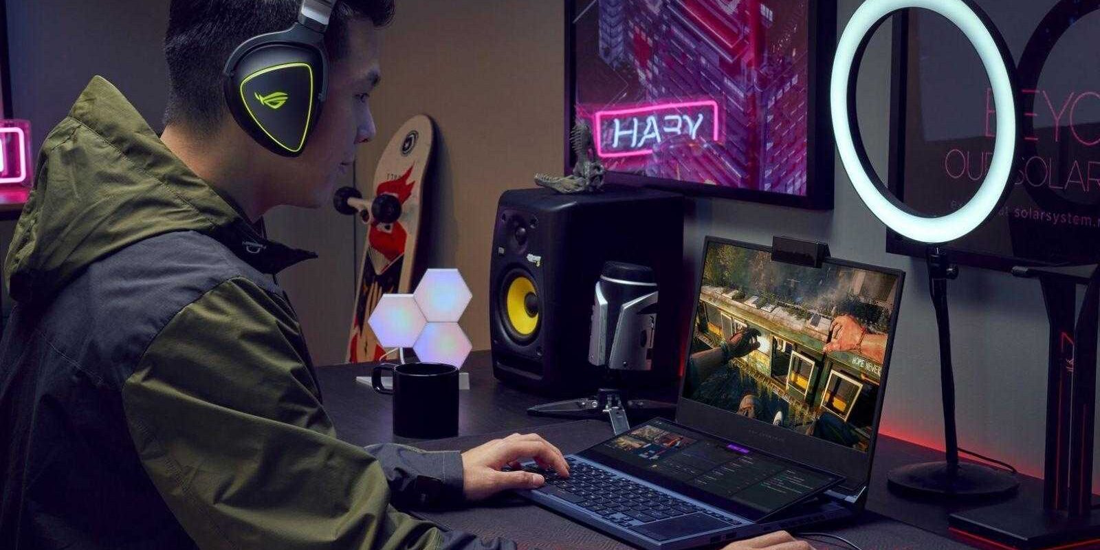 Asus представила игровой ноутбук Asus ROG Zephyrus Duo 15 с двумя экранами 5 rog zephyrus duo 15 gx550 scenario photo 04