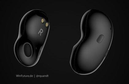 Новые наушники от Samsung имеют форму фасоли 5 Samsung Galaxy Buds