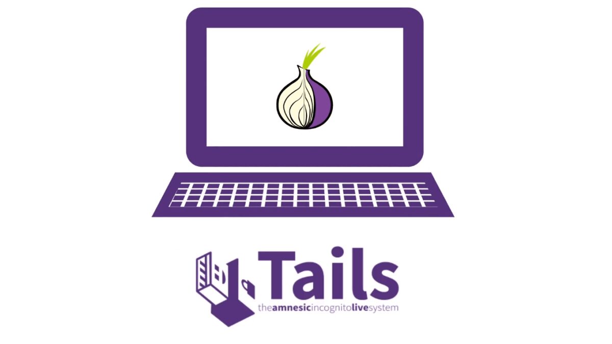 Вышло обновление для операционной системы Tails с функцией безопасной загрузки 3 Логотип системы Tails с изображением ноутбука и лука