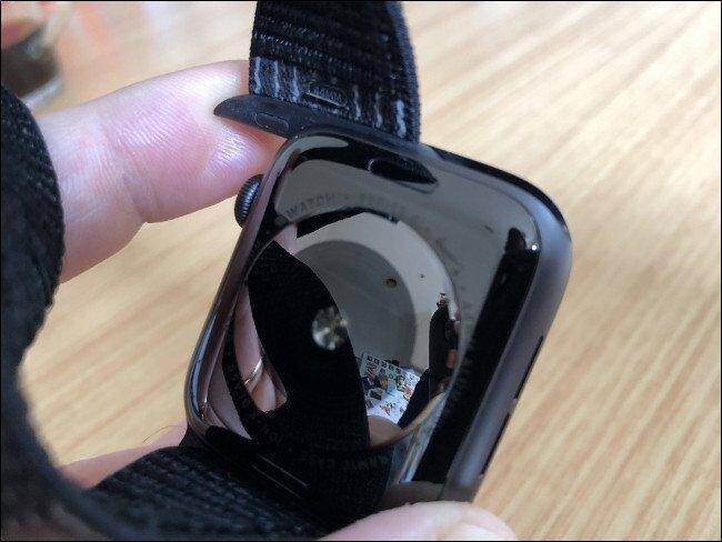 Как очистить и дезинфицировать часы Apple Watch 11 Задняя часть корпуса Apple Watch и ремешок