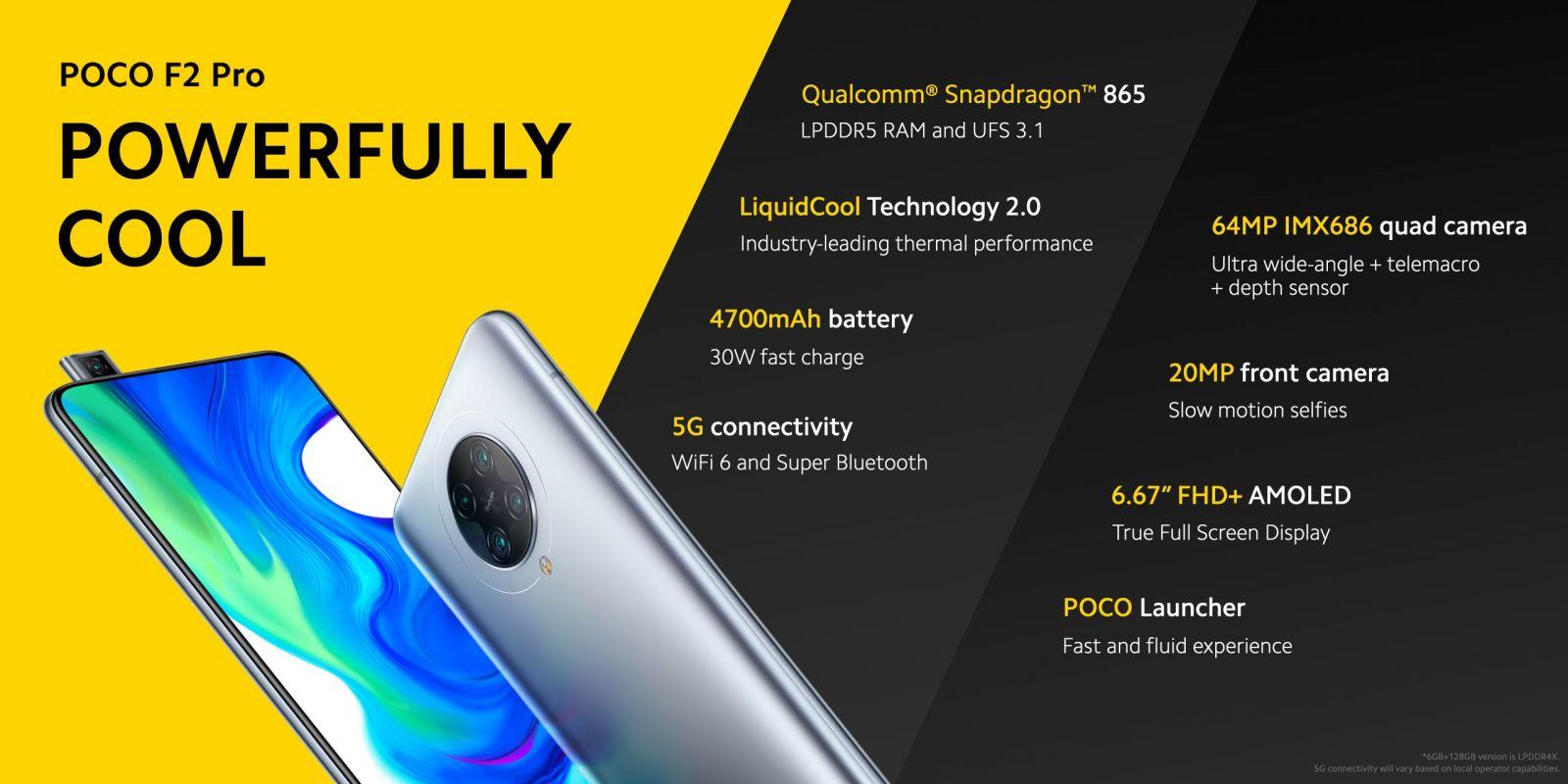 Xiaomi выпустила смартфон POCO F2 Pro 7 15-4