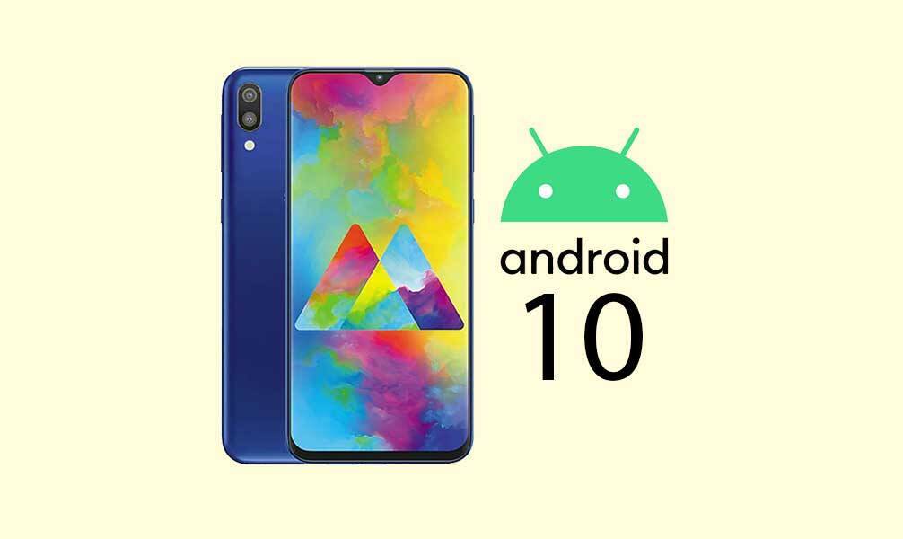 Смартфон Samsung Galaxy A20s с дисплеем и интерфейсом Android 10
