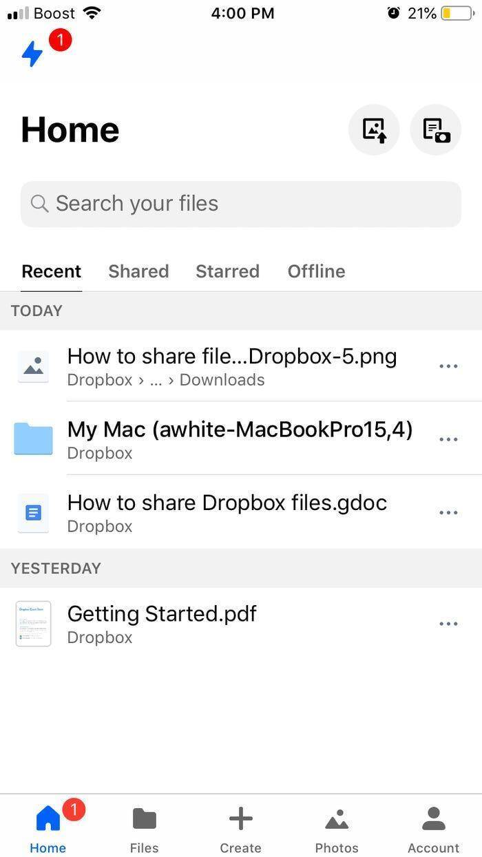 Как поделиться папкой Dropbox. 3 способа 10 5eb319c242278d0c5366c03d