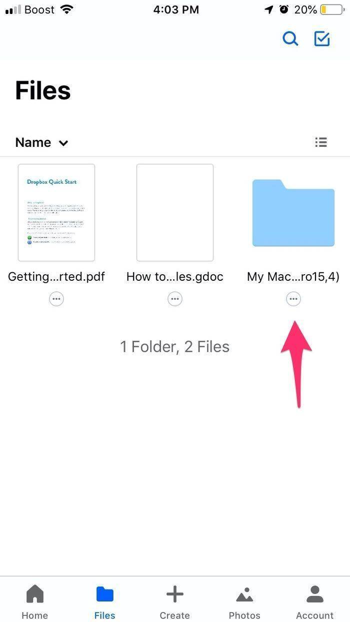 Как поделиться папкой Dropbox. 3 способа 11 5eb44d7ffc593d01916c373e