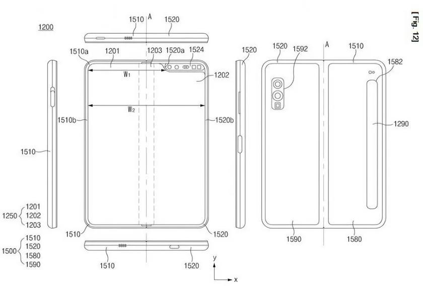 Samsung Galaxy Fold 2 получит дополнительный дисплей 4 9624a599cfacedcd918e652e15827038