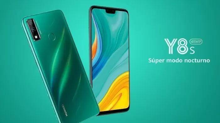 Смартфон Huawei Y8s с задней крышкой и экраном спереди