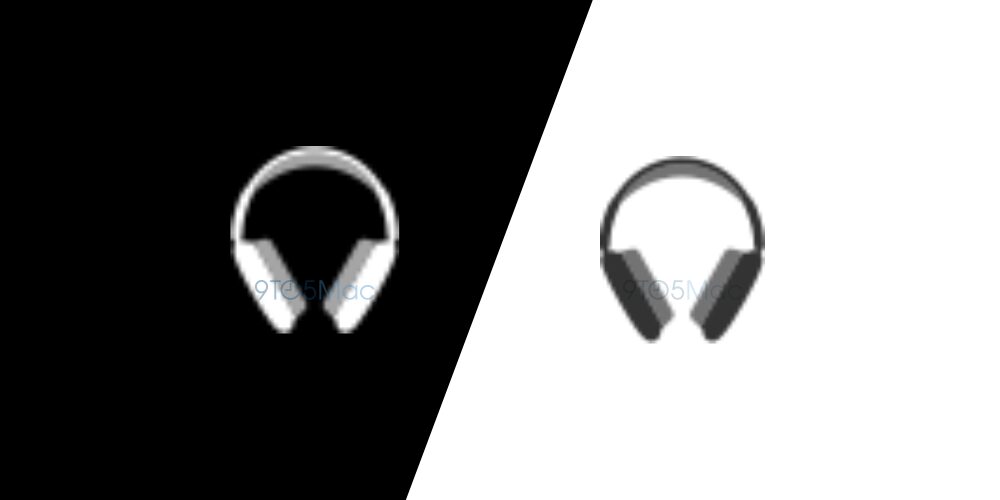 Изображение наушников Apple AirPods Studio с разными фонами