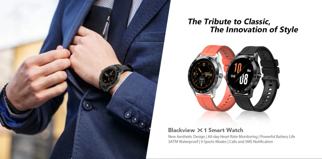 Blackview выпускает умные часы X1 и защищенный смартфон BV5500 Plus 5 blackview-x1-smartwatch-1068x529-1