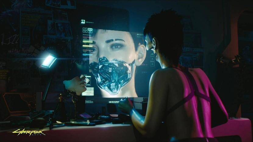 взгляд на интерфейс искусственного интеллекта Cyberpunk 2077