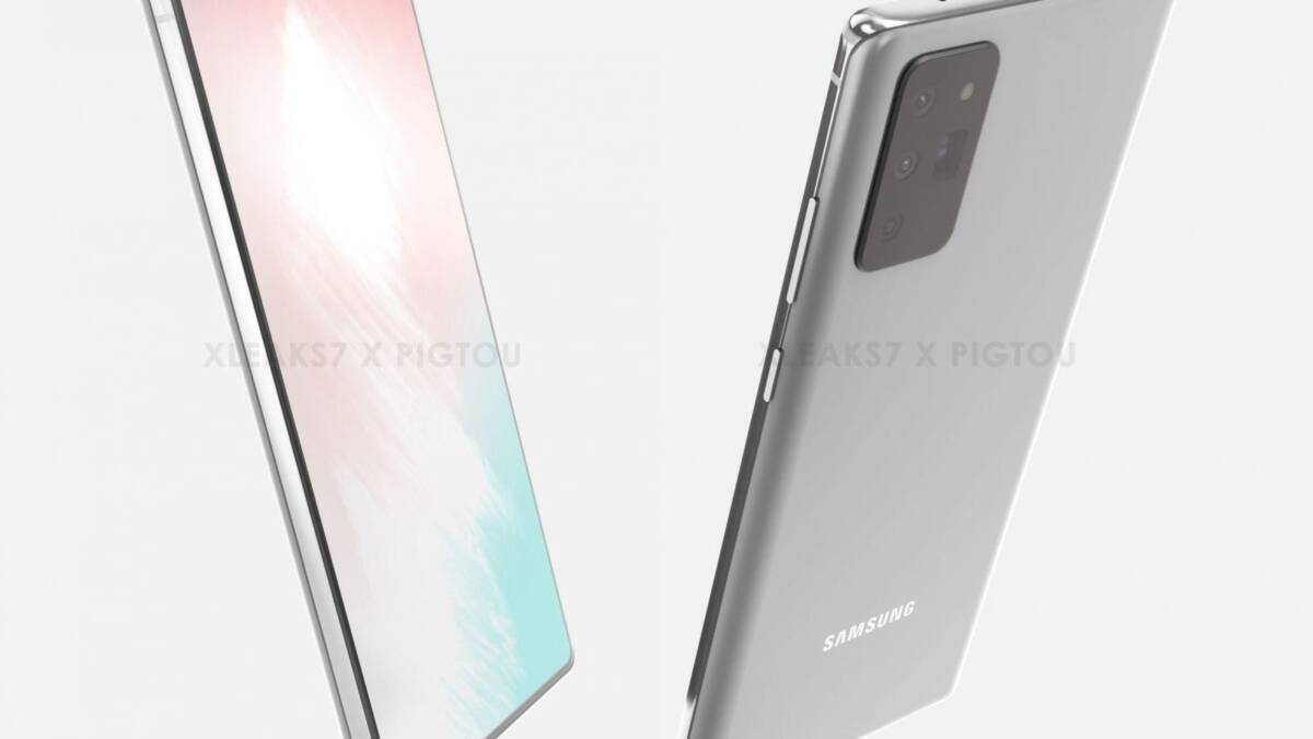 Смартфон Samsung Galaxy с большим сенсорным экраном