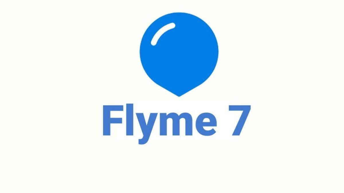 Логотип Flyme 8.1 с голубым шаром и названием