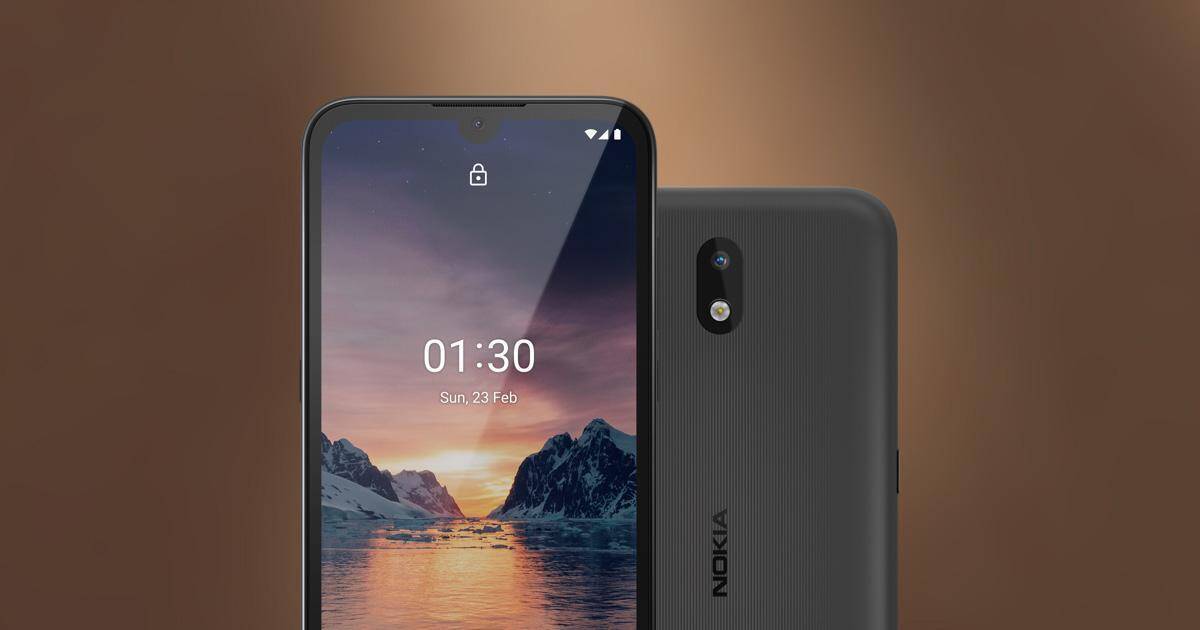 Смартфон Nokia 1.3 начал продаваться в России 3 смартфон Nokia 1.3 передняя и задняя части дисплей и камера