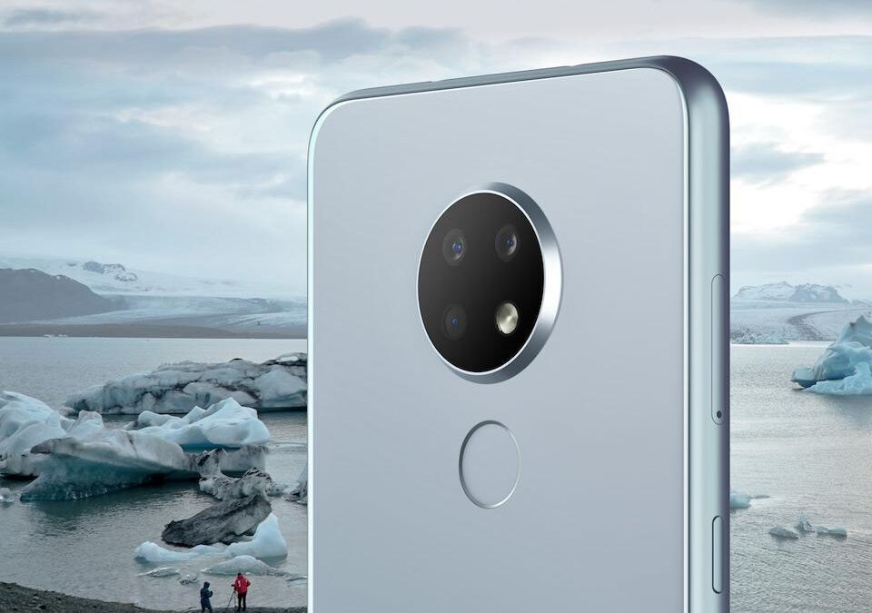 Смартфон Nokia 6.3 с четырьмя модулями камеры и сканером отпечатков пальцев на задней панели