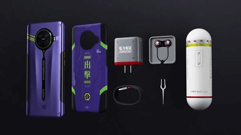 Специальная версия смартфона Oppo Ace2 EVA с аксессуарами