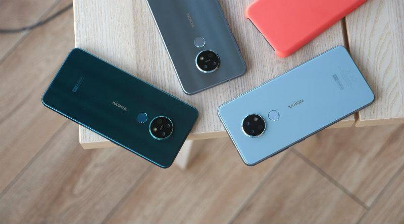 Nokia 6.3 будет со Snapdragon 67x и четырехмодульной камерой ZEISS 3 Три смартфона Nokia 6.3 на деревянном столе