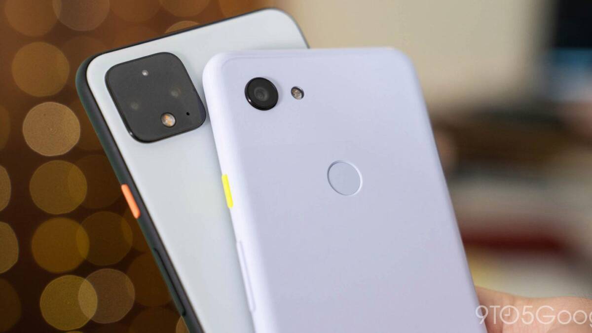 Смартфон Google Pixel 4A с задней камерой и скиммером