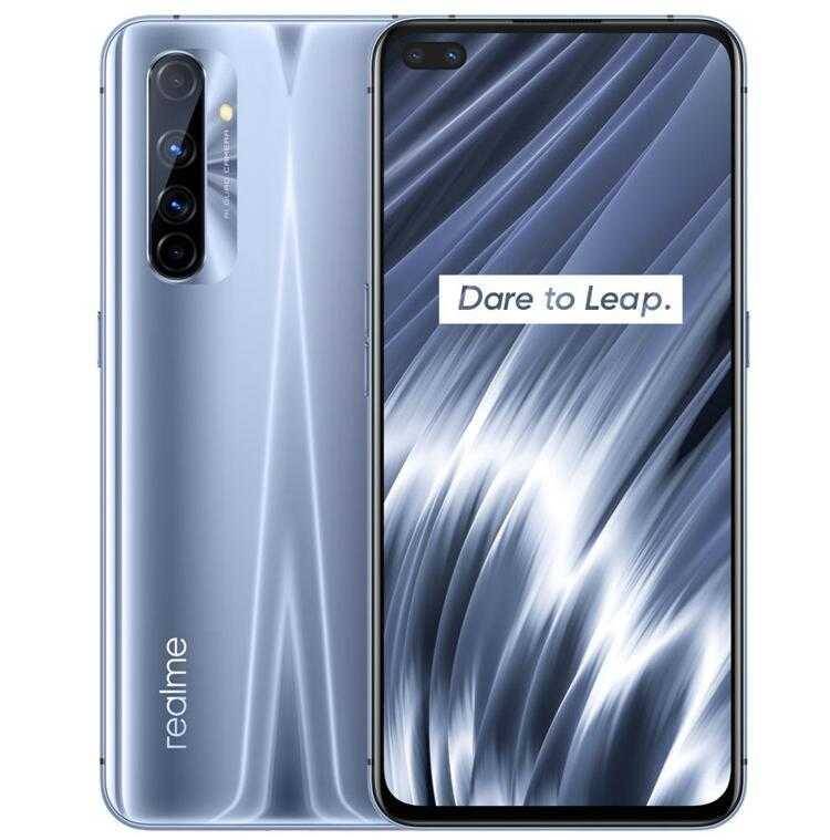 Смартфон Realme X50 Pro Play спереди и сзади